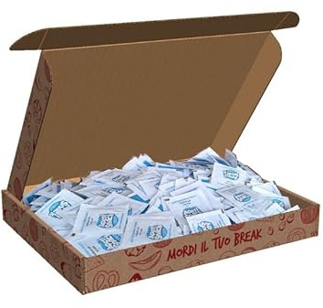 Aperisnack® - Sale monodose in bustine iodato - 500 bustine da 1 g Condimento monodose pratico e tascabile. Busta da 500pz