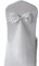 Wisafory 20 Stück Stuhlschleifen Hochzeit Stuhlschärpen mit Strass Abnehmbaren Elastizität Satin Schleifen Stuhl Schärpen Tüll Stuhl Rücken Bogen ohne Stuhlbezug für Hochzeit Party Weiß