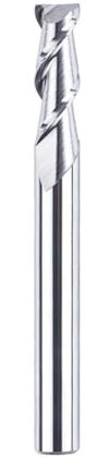 SpeTool 2 Flute Tungsten Carbide End Mill 1/4 Shank Router Bit Upcut CNC End Mill Milling Cutter 2-1/2'' Total Length for Aluminium Roughing and Finishing