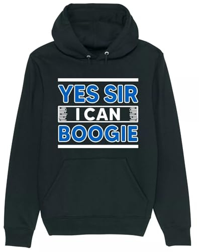 Corporate Togs Yes Sir I Can Boogie Hoodie, Scotland Football Team Pullover for Euro World Cup Sweatshirt, 80% Cotton 20% Polyester, Long Sleeves, Machine Washable, S-XXL | Hoodies & Sweatshirts