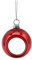 Christbaumkugeln Weihnachtskugeln Christbaum Ornament Weihnachten Deko Glänzend Glitzernd Matt Weihnachtsbaum Deko & Christbaumschmuck für Weihnachtsdeko Christbaumdekoration (Red, One Size)
