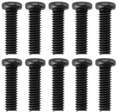 eMagTech Set di 10 viti di supporto TV M4 x 14 mm in acciaio al carbonio di ricambio compatibili con Samsung BN96-38693A per fissare la base al televisore