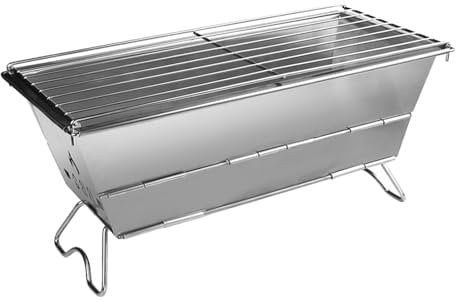 Portable Folding Barbecue Grills 430Stainless Steel BBQ Stove Campings Stove Suitable for Outdoor Camping Picnics