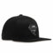 Logoshirt®️ DC Comics I Superman I Logo Schwarz I Snapback Cap I Damen & Herren I 3D-Stick I Lizenziertes Originaldesign