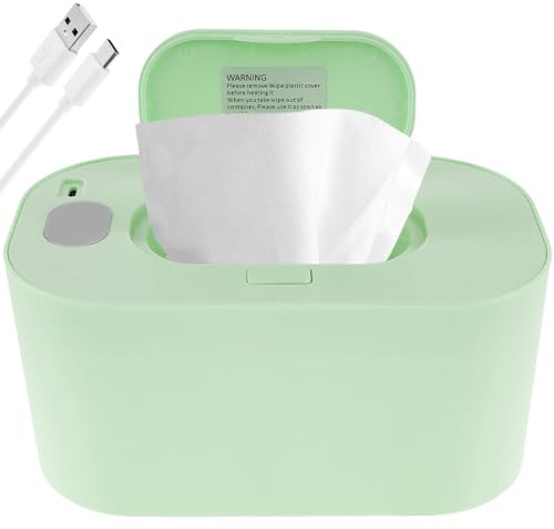 Chauffe-lingettes for bébé Shafufu, thermostat, chauffe-lingettes for bébé, chauffage uniforme, chauffe-lingettes humides, distributeur de lingettes for bébé portable, chauffe-lingettes for bébé, USB,