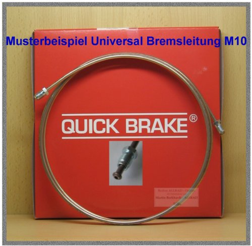 QUICK BRAKE CN-1700A-A Bremsleitung Kompatibel mit VW TOURAN 1T1, 1T2 Transporter IV Bus 70B, 70C, 7DB, 7DK, 70J, 70K, 7DC, 7DJ Transporter IV Kastenwagen 70A, 70H, 7DA, 7DH SHARAN 7M8, 7M9, 7M6, BMW