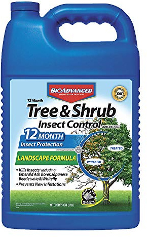 BioAdvanced 12 Month Tree & Shrub Insect Control Concentrate - Mix & Pour - Insect & Pest Control - Up to 12 Months Protection - 1 gal Bottle