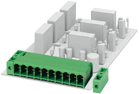 Phoenix Contact PC 4/4-G-7.62 Steckbarer Klemmenblock Header 4-Kontakte 7.62mm-Raster gewinkelt