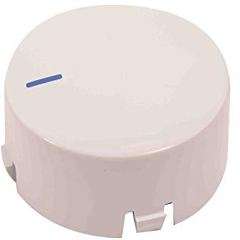 Indesit C00298021 - Pomo programador para lavadora, color blanco