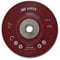 3M plateau pour disques abrasifs Cubitron II - Diamètre 125mm - 1 x plateau de support pour ponceuse et meuleuse en rouge