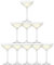 LSA International Tower Champagner-Set, transparent