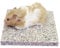 emours Hamster Chinchilla Chiller Cool Granite Stone Small Animal Habitat Decor, 7.8 x 5.9 inch