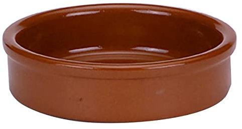 Raimundo Barro Profesional Cazuela Barro Asas 12cm Barro Apto Vitrocerámica Apto Microondas 100% Higiénico