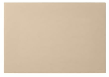 Eglooh - Mercurio - Schreibtischunterlage aus Leder Beige cm 90x60 - Handwerkliche Nähte und rutschfester Boden - Made in Italy
