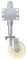 MAGT Federbelastete Lenkrollen, 4 Zoll Nylon Tor Rad Federbelastete Stützrad Heavy Duty 440lbs Tragfähigkeit Federrad für Tor