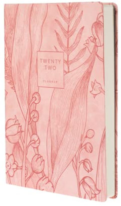 Collins Tara Terminplaner 2022, A5, 1 Tag pro Seite, Pink