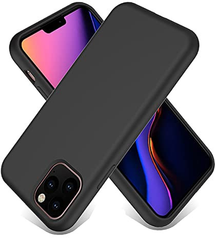 Gorilla Tech Liquid Silicone Case for Black iPhone 6S/6 Smooth Case Protector Scratch Resistant Drop Protection Gel Rubber Shockproof Cover lifeproof UK Luxury Designer 2021