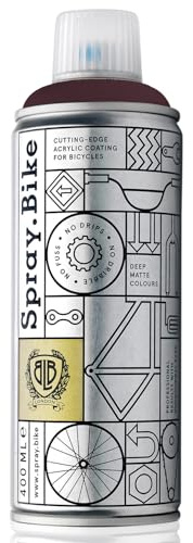 Graff-City Spray.Bike Bicycle-Specific Spray Paint - Black Cherry 48271 Nightshade Collection - Acrylic Matte 400ml Can