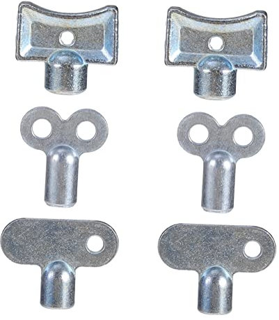 CIYODO 12pcs Radiator Bleed Key Faucet Valves Key Valve Core Remover for Plumbing Spanner Aerator