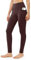 JOYSPELS Womens Fleece Lined Thermal Leggings High Waist Winter Warm Thick Gym Workout Running Yoga Pants for Women with Pockets Brown XL