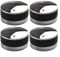 4PCS Gas Stove Knobs, Barbecue Gas Stove Switch Knob, Round Grill Control Knobs Replacement Fits BBQ Gas Grills for Oven Stove(58mm)