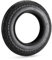 SoFlow Unisex – Erwachsene TIRE 10 X 2.125 Reifen, Schwarz, 10 Zoll