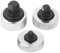 Uadme Thumb Ratchet Wrench, 3 Pièces Mini Clé à Cliquet 1/4 3/8 1/2, Mini Wrench Ratchet Set, Poignée à Cliquets Réversible, pour les Espaces Restreints