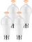 TIMIOTC Motion Sensor Light Bulb - 4 Pack 12W B22 Smart Light Bulbs PIR Motion LED Bulb Auto On/Off Bayonet Smart Life Bulb for Stairs Garage Basement Corridor (Cool White 6000K)