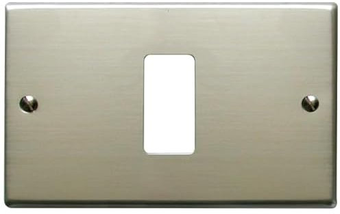 Placche Placca paglierino 1 posto per prese interruttori frutti elettrici supporti compatibili con bticino Magic