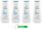 4 gel doccia Dove Advanced Care Docciaschiuma Scrub Delicato con minerali esfolianti, pelle morbida con effetto crema 225 ml + portachiavi Beni Culinari