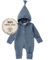 MIRARI Kids ® Baby Overall Fleece mit Reißverschluss – Wollanzug Baby