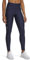 Under Armour Damen Tech HiRise Legging, Sportleggings, atmungsaktive Trainingshose mit 4-Wege-Stretch,Washed Navy / / White,XXL