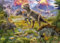 AveJoys Puzzle für Erwachsene 1000 Teile Dinosaurier 70 x 50 cm Puzzles für Erwachsene Pädagogisches Spiel Herausforderung Spielzeug 1000 Teile Puzzles für Erwachsene Kinder