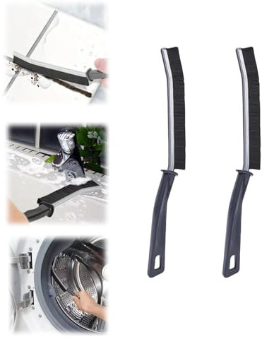 WaterJake Water Jake Multi-Brush Fugenbürste Effektive Reinigung Bürste 2/4 Stück - Hartborsten Eckenreinigungsbürste für Fugenreinigung in Bad und Küche, Reinigung von Fliesenböden und Fugen