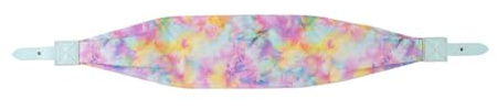 Kreher® Kühlbox Passive Kühlbox Kühltaschen Polar in Retro Vintage Design aus Kunststoff mit polystyrol (Airpop) thermische Isolierung (Tragegurt Tie Dye, One Size)