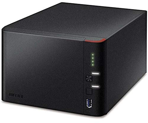 Buffalo Linkstation 441 Storage di Rete, 16 TB, USB 3.0, Nero
