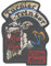 Aufnäher - Turnier Trinker - 06027 - Gr. ca. 8 x 7 cm - Patches Stick Applikation