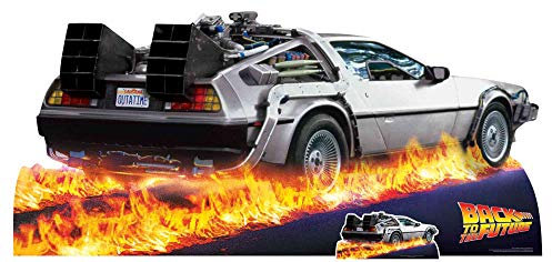 Star Cutouts Ltd SC1574 DeLorean Car Back to The Future Pappaufsteller, Einfarbig, Mehrfarbig, Large