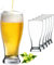 PLATINUX Jeu de verres à bière 6 pièces 500ml (max. 565ml) Verre à bière Verre à blé Verre à bière haut 0,5L