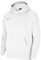 NIKE Park 20 Jr, Sudadera con Capucha Niños, White/Wolf Grey, 8-9 años