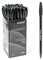 Eziglide Ballpoint Pens Black Ink 50-Pack – Black Biro Pens Multipack with Medium Point (1.0mm) for Effortless, Smooth Handwriting & Consistent Flow – Black Pens for School, Home, Office Supplies