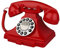 Corded Telephone, Retro Landline Phones for Home, Single Line Old Fashion House Phone with Loud Ringer for Seniors, Classic Antique Phones for Office/Hotel/School