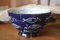 Miljögarden Schale Ocean aus Keramik Blau/Weiß, Durchmesser 15 cm, H 9 cm, Müslischale, Bowl