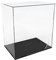 AZIZAT Acryl-Vitrine, transparent, Showbox, Vitrine, für LEGO 70840 Castle Doom Collapsed Statue of Liberty Building Modell (nur Aufbewahrungsbox) (transparent)