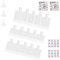 15 Stück Lotion Verpackungsbeutel Nachfüllbarer, Nachfüllbare Leere Quetschbeutel mit Funnel und Label, Reise Auslaufsichere Kosmetikbehälter (30ml, 50ml, 100ml)
