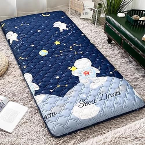 DAZULI Japanische Klappmatratze Einzel-doppel-futon-bodenmatte Weiche Tatami-isomatte Für Wohnheim rutschfest Und Atmungsaktiv(Size:90x200cm,Color:A)