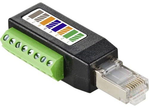 TRU Components TC-11503196 TC-RJ45-TB Verbinder RJ-45 1 St.