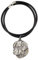 Art-Dog Hundekopf-Halskette auf Lederband - ArtDog Kollektion Hunde Halskette - Silberne Ketten mit Hundebildern - Schmuck mit Hunderassen - Golden Retriever