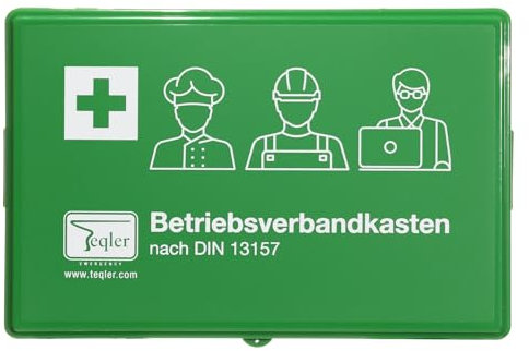 Betriebs-Verbandkasten nach DIN 13157 grün