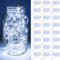 btfarm 24 Pack Sting Lights Battery Operated, 2M/7FT 20LED Small Fairy Lights Battery Powered Waterproof Mini Copper Wire Cool White Bottle Lights Indoor for Jars Bedroom Christmas Wedding